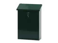 Wandbrievenbus Groen 40cm Staal