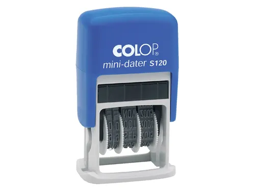 Datumstempel Colop S120 mini-dater 4mm zwart