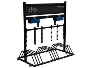 Mobiel fietsenrek,L 1300mm,6instelplaatsen,gebruik beide zijden - 1