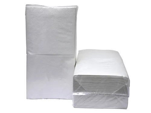 Servetten Blanco 1/4vouw 1-laags 4500 stuks