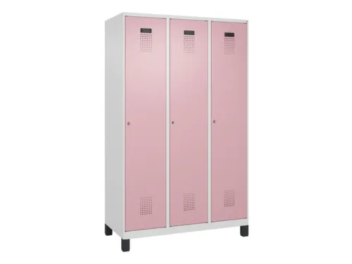 locker voor scheiding van kleding,HxBxD 1950x1200x500mm,3vak
