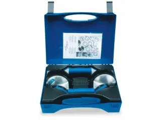 Zuigheffer Draagvermogen 60kg 2 Zuigschalen Star Aluminium - 1