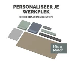 Polssteun Fellowes Breyta palm saliegroen 6x18cm - 9
