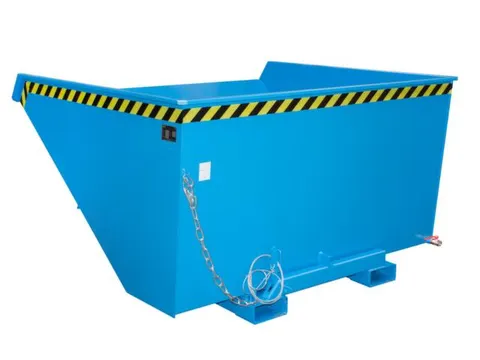 Kiepbak voor spaanders,HxLxB 1095x1720x1870mm,2,1m³,draagverm. 1500kg