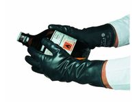 Handschoen Butoject 898 Zwart Butyl Met Rolrand Maat 9