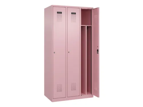 locker voor scheiding van kleding,HxBxD 1850x900x500mm,3vak