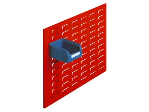 Gesleufde Plaat Staal Hxb 450x1000mm Liggend Ral 3020 Verkeersrood