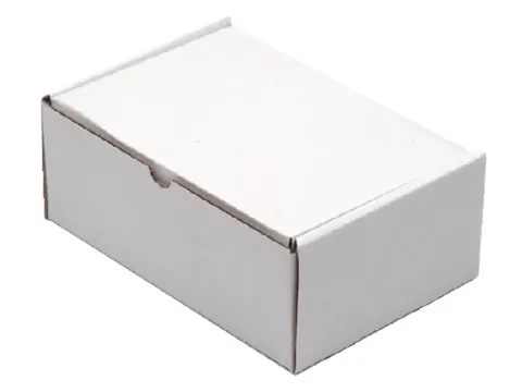 Postpakketdoos CleverPack golfkarton 220x160x90mm wit 5stuks