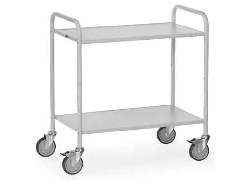 Dossierwagens 4880 150kg 2 Etages Ral7035 800x500mm