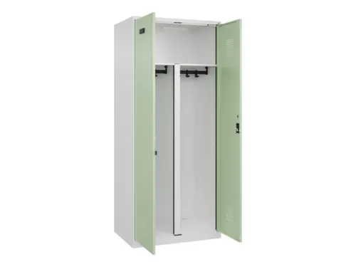 PBM-locker,HxBxD 1850x800x500mm,2vak,vak B 400mm,cil.-slot