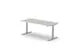 Bureau à hauteur réglable élec.,HxlxP 650-1310x1800x800mm