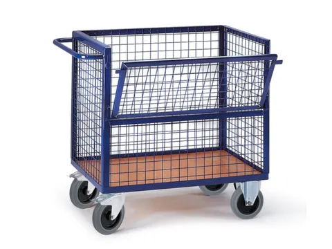 bakwagen met gaas,draagverm. 600kg,laadvl. LxB 975x675mm