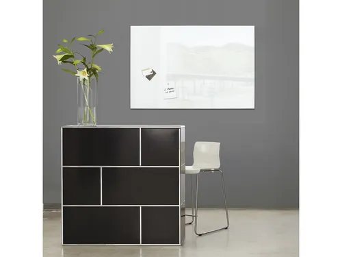 Glasmagneetbord Sigel Artverum 60x40x1.5cm Wit