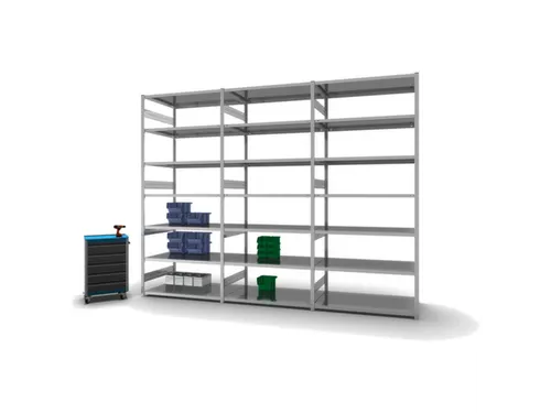 systeemstelling,grondveld,HxBxD 3000x1360x835mm,vakl. 330kg