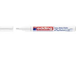 Paintmarker edding 751 op oliebasis 1-2mm creatief wit