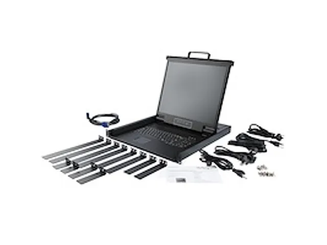 KVM Rack Console 1 Port Vga 17 inch Lcd