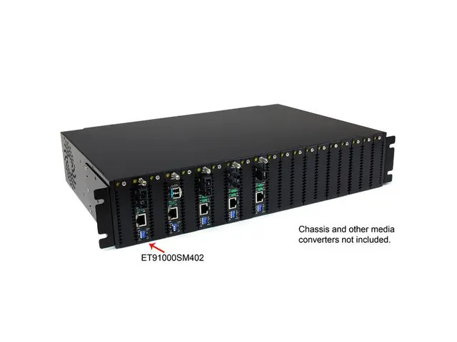 Gigabit Ethernet Single-mode Glasvezel Converter Sc 40 Km