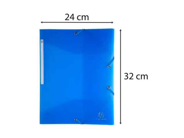 Elastomap 3 kleppen polypropyleen 5/10de Chromaline A4-Assorti