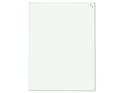 Glasmagneetbord Naga 60x80cm wit
