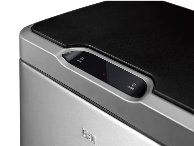 Afvalbak EKO Mirage met sensor 30 Liter RVS mat