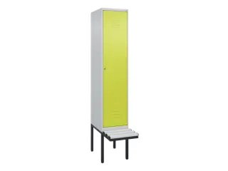 locker voor scheiding van kleding,HxBxD 2120x400x815mm,1vak - 1