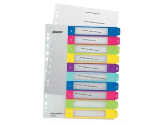 WOW printbare index, 10 tabs - 2