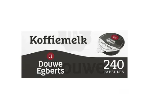 Koffiemelkcups Douwe Egberts 240x7.5 gram