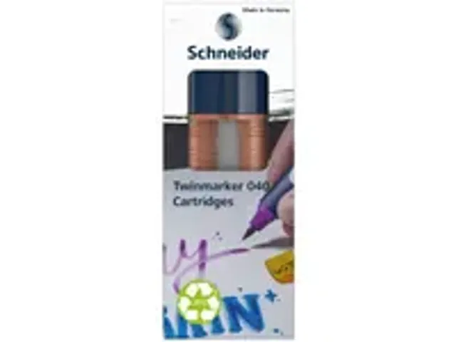 OUTLET Twinmarker Schneider cartridge Paint-It 040 set van 6 kleuren