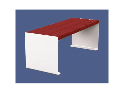 zitbank,B 1200mm,3latten,hout-zitting Mahonie,zitting H 450mm