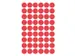 Etiket Avery Zweckform 3141 Rond Ø12mm Rood 270 Stuks