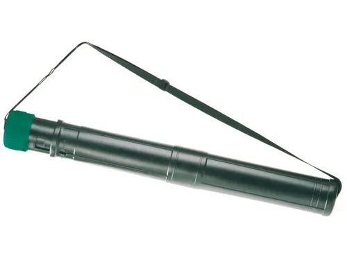 Tekeningkoker Linex Zoom 74Cm Doorsnee 6Cm Zwart