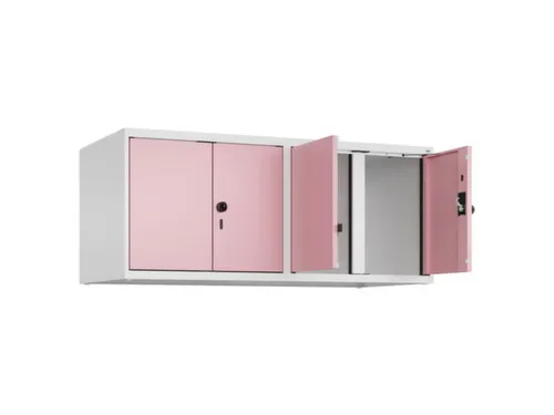 opzetkast,v. locker voor scheiding van kleding,4vak.,vak B 300mm