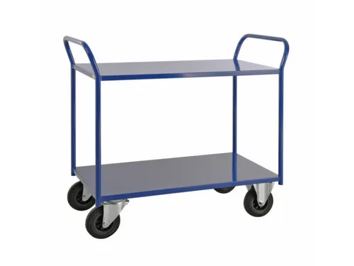 etagewagen,draagverm. 400kg,2etage(s),laadvl. LxB 940x440mm,staaletage
