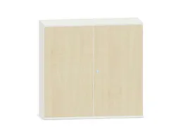 kantoorkast,HxBxD 1150x1200x430mm,decor romp wit,decor front esdoorn