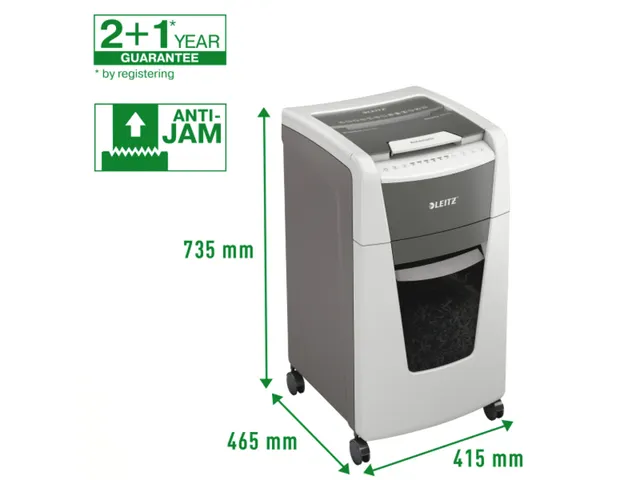 Papiervernietiger Leitz IQ Auto+ Office 300 P-4 snippers 4x28mm