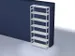 rayonnage modulaire,rayonnage départ,HxlxP 3000x1360x435mm