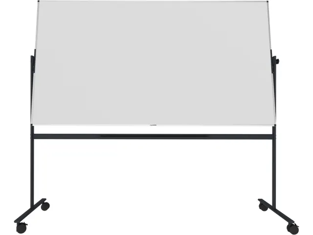 Legamaster UNITE PLUS kantelbaar whiteboard 120x220cm zwart onderstel