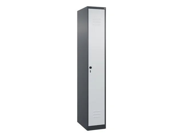 locker voor scheiding van kleding,HxBxD 1850x300x500mm,1vak