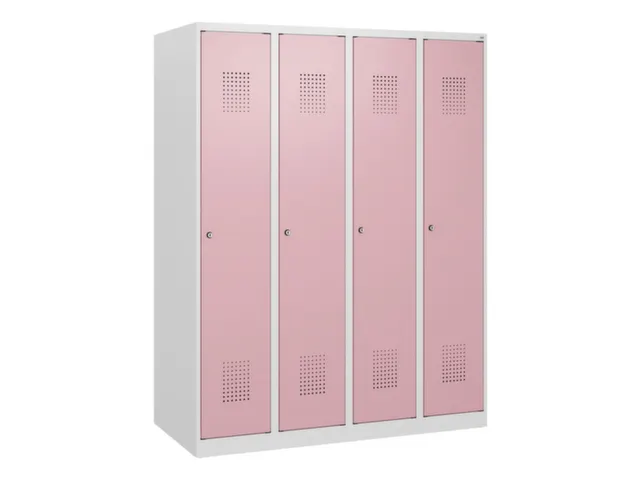 schoollocker,HxBxD 1530x1200x500mm,4vak,vak B 300mm,cil.-slot