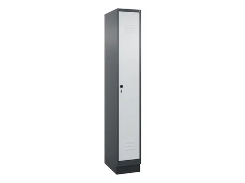 locker voor scheiding van kleding,HxBxD 1950x300x500mm,1vak