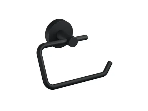 Toiletrolhouder Tesa Moon 40560 Zwart Zelfklevend zonder deksel