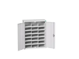 post-/sorteerkast 1000x800x350mm 3x7vakken RAL7035