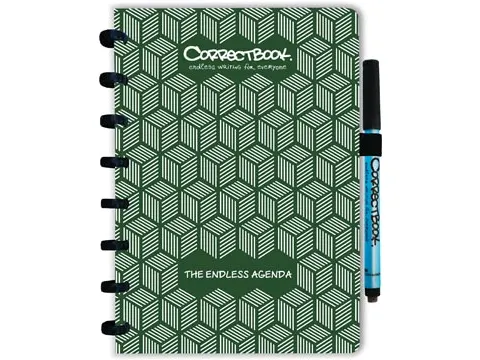 Endl Agenda A5 uitwisb/herbruikb Forest gr