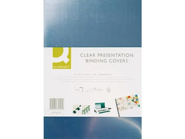 Covers A4 Kristalhelder PVC 200 Micron Pak 100 Stuks