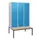 Dubbeldekse dekenkist,HxBxD 1950x1200x815mm,3x2vak.,vak B 400mm