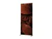 Scheidingswand Textiel Deco 85x200cm Botanische Bladeren Rood