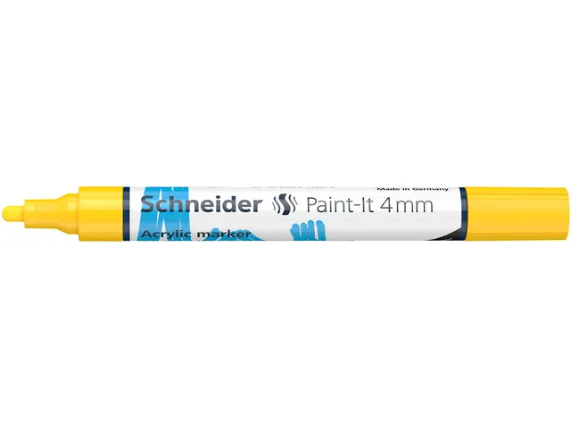 Acrylmarker Schneider Paint-It 320 4mm geel