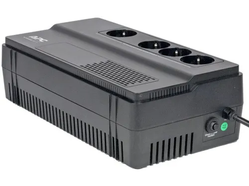 APC Easy-UPS BV500I-GR - Noodstroomvoeding, 4x Schuko stopcontact, 500