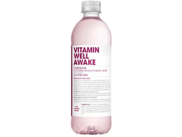 Vitaminewater Awake Flesje 500 ml Pak 12 Stuks