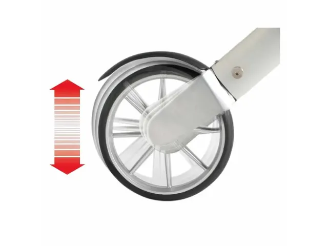 TrustCare Lichtgewicht rollator Let's Go Out Rood/Zwart